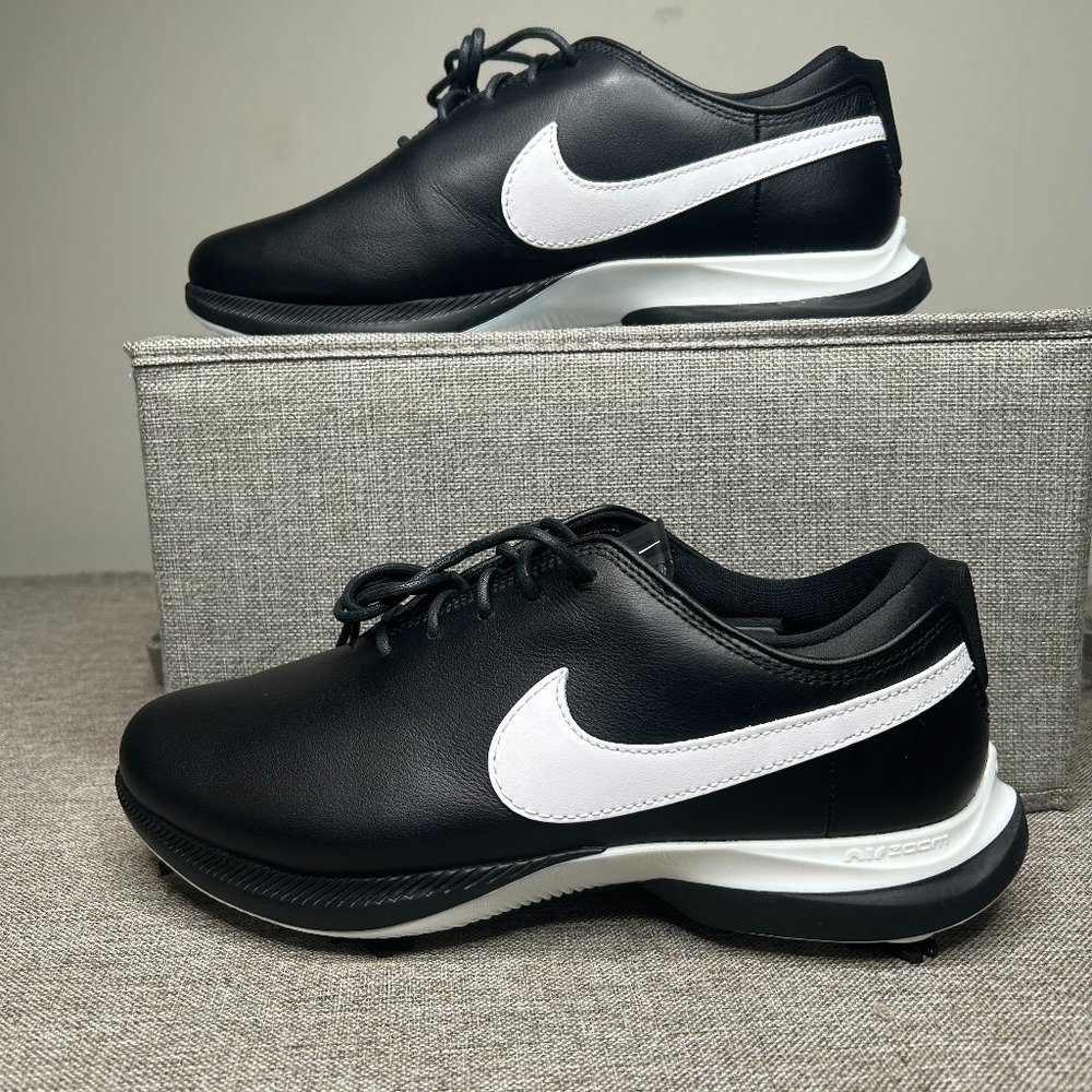 Nike Air Zoom Victory Tour 2 Men's 8 Golf Cleat Shoes Black White DJ6569-001 NEW